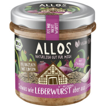 Iss mir nicht Wurst - Sowas wie LEBERWURST mit Zwiebeln aber aus Linsen