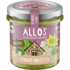 Gemüse Käse Aufstrich Spinat-Ricotta