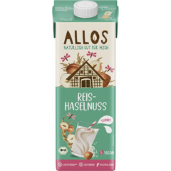 Reis-Haselnuss Drink